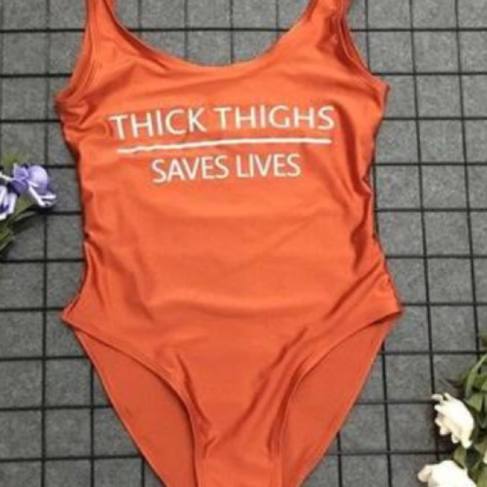 Thick Thighs Saves Lives Swimsuit